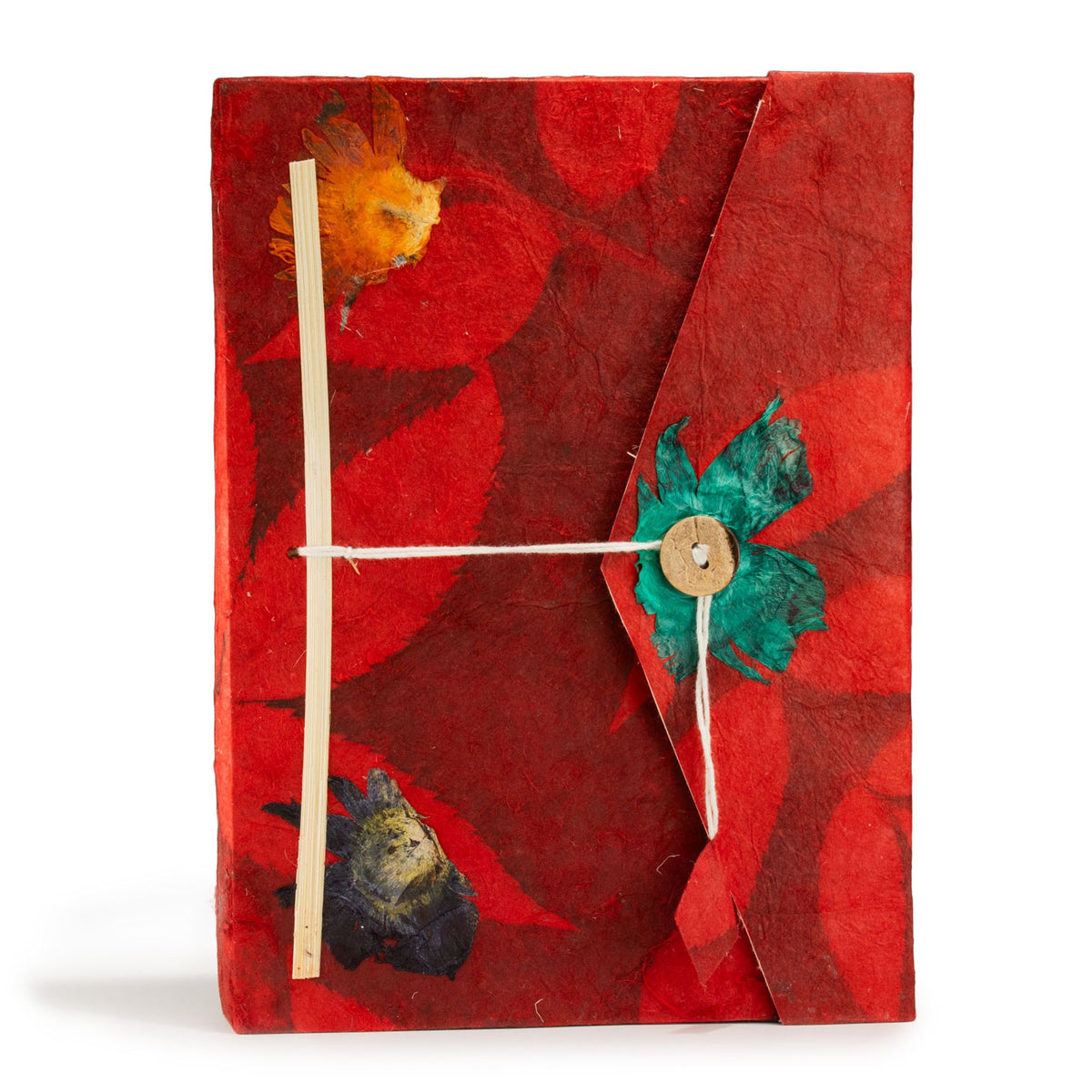 Ruby Lokta Notebook, Large
