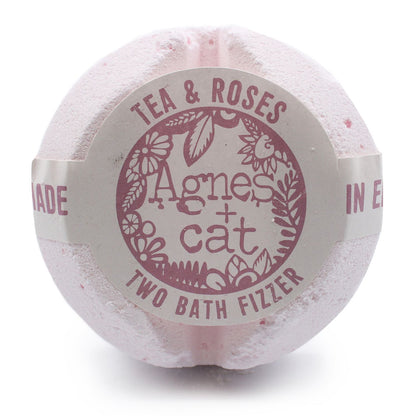 Tea & Roses Bath Fizzer | Agnes + Cat