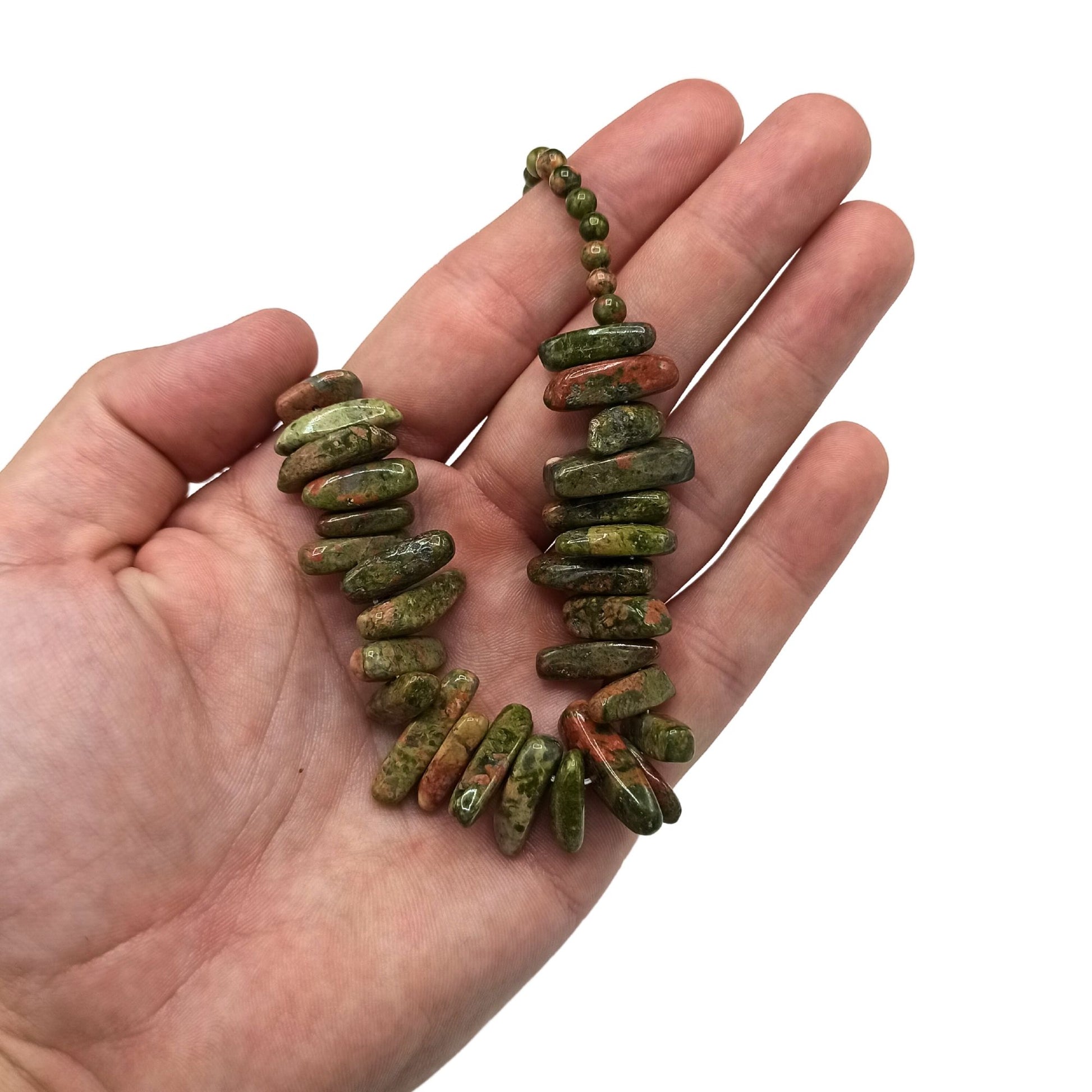 Longstone Gem Necklace - Unakite – packaging