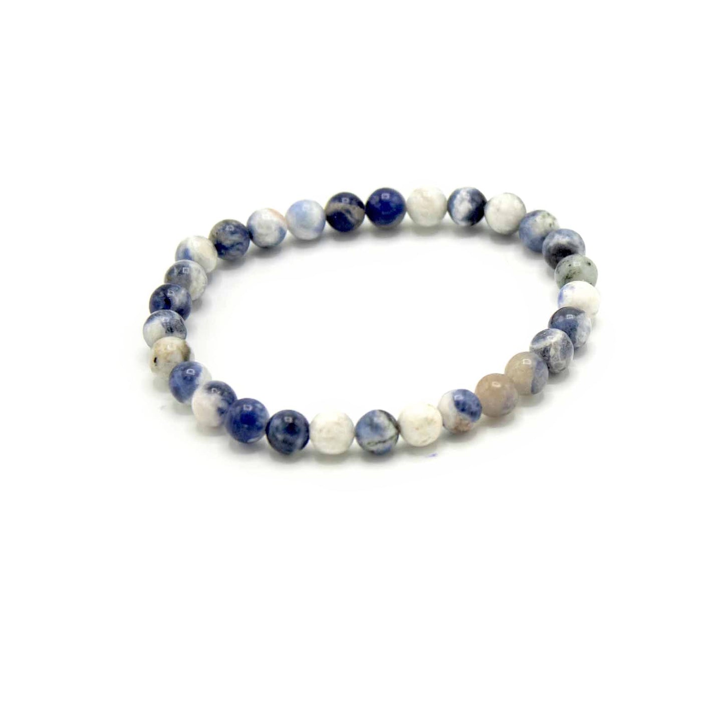 Gemstone Manifestation Bracelet - Sodalite - Truth – detail view