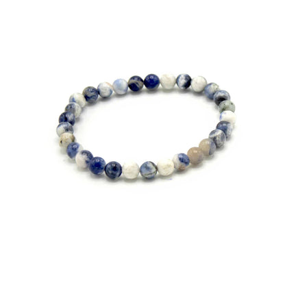Gemstone Manifestation Bracelet - Sodalite - Truth – detail view