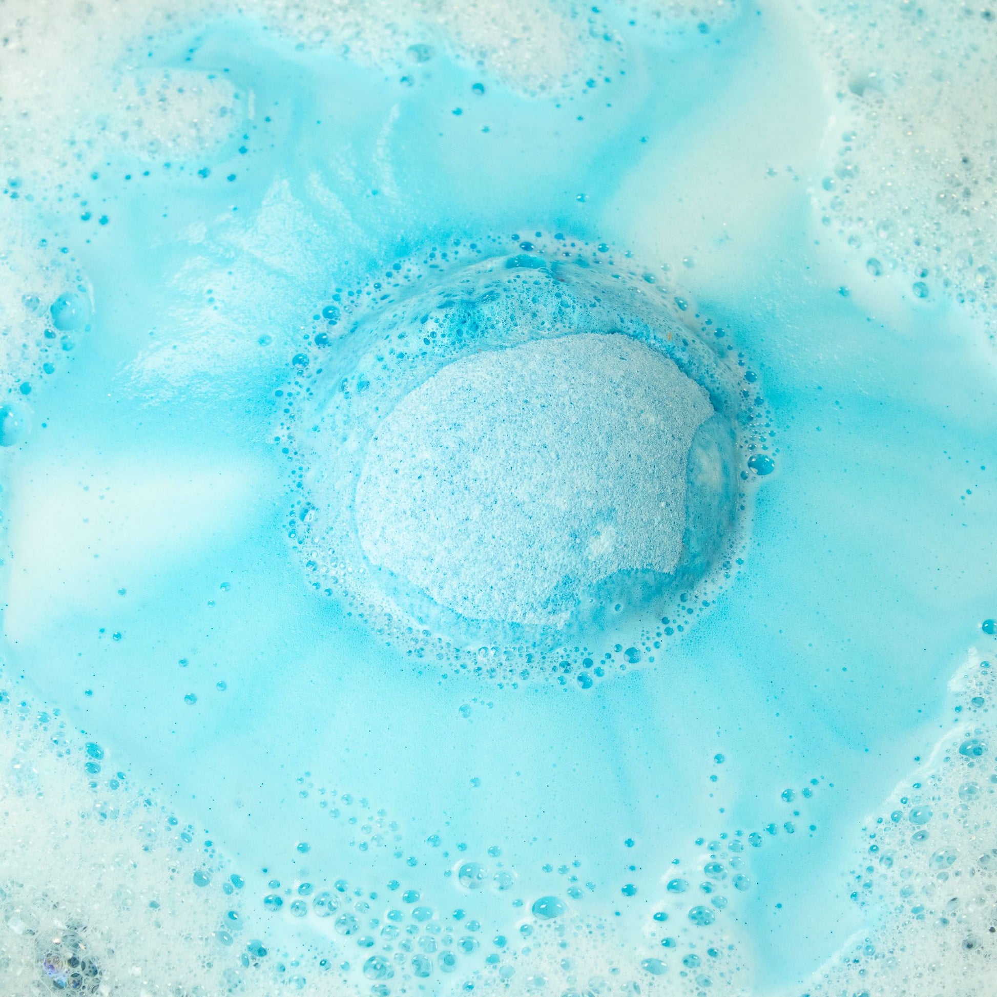 Elemental Crystal Bath Bomb - Water – packaging