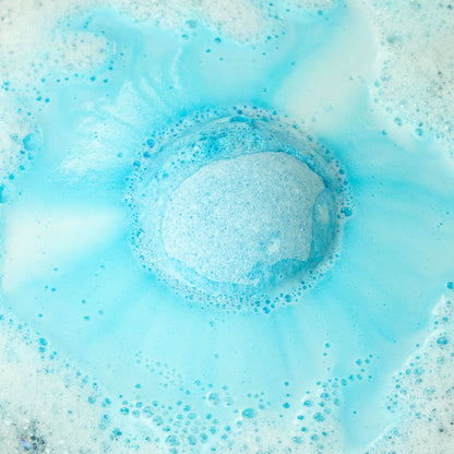 Elemental Crystal Bath Bomb - Water – packaging