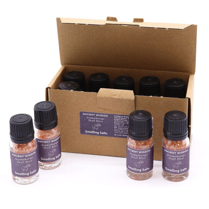 Skull Blast Aromatherapy Smelling Salt – detail view