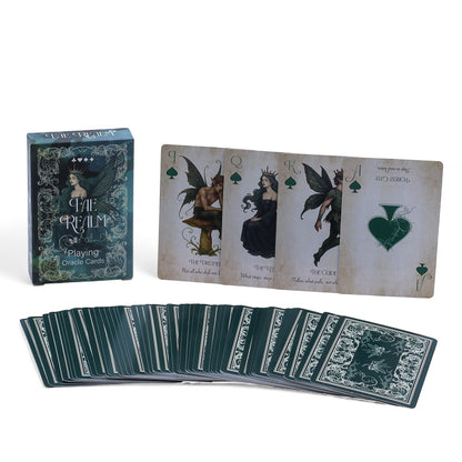 Fae Realm Playing & Oracle Cards – Fairy Theme – packaging