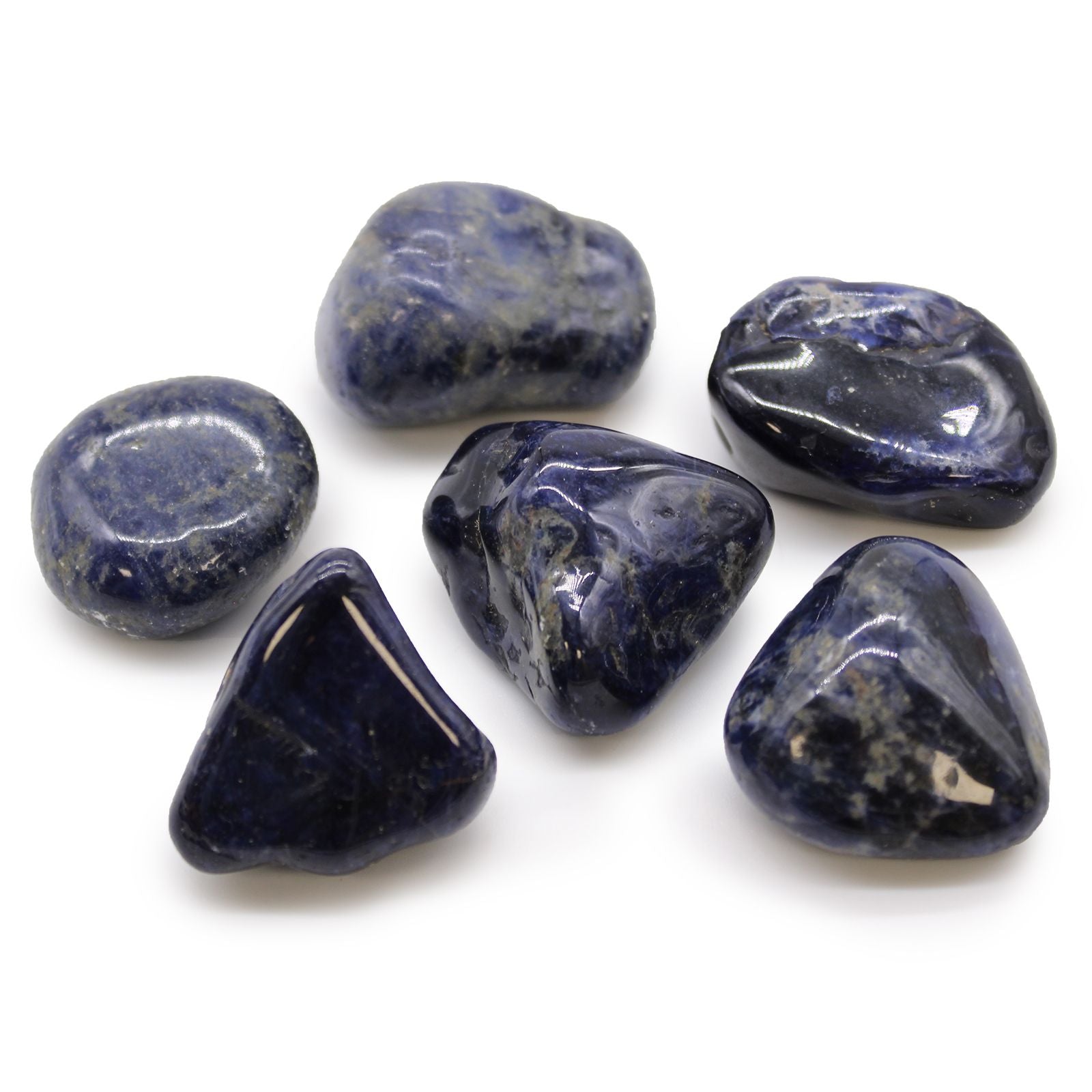 Large African Tumble Stones - Sodalite - Pure Blue | Auro & Co