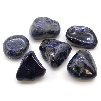 Large African Tumble Stones - Sodalite - Pure Blue | Auro & Co