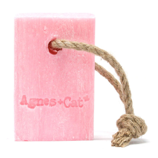 Japanese Bloom Soap on a Rope - Agnes + Cat