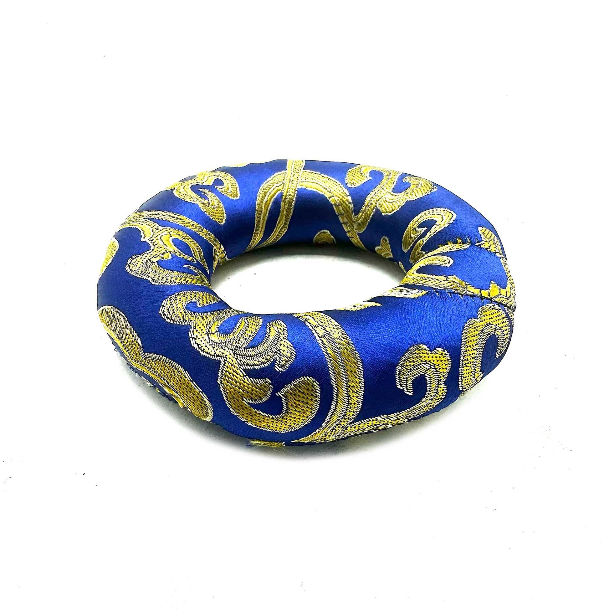 Hoop Cushion 10cm (for 12-14cm Singing Bowl) - Blue – detail view