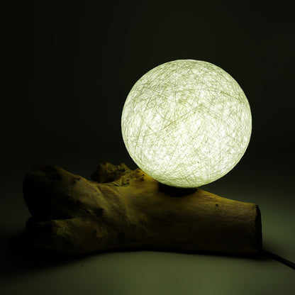 DriftGlow Lamp Cotton Luna Ivory Shade – product image 9