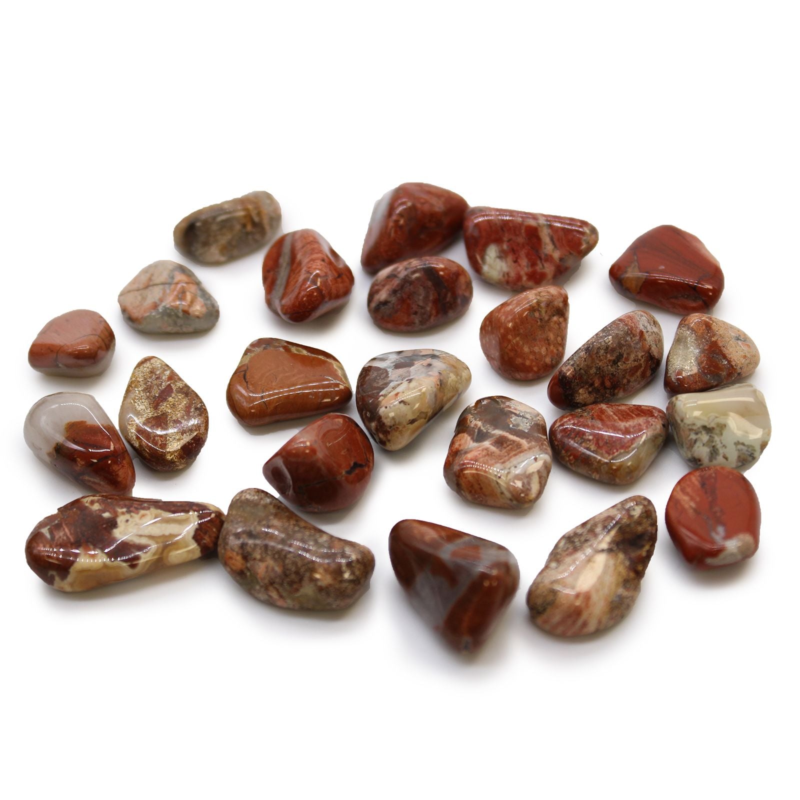 Small African Tumble Stones - Light Jasper - Brecciated | Auro & Co