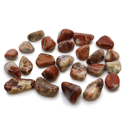 Small African Tumble Stones - Light Jasper - Brecciated | Auro & Co