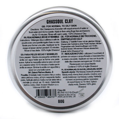 Ghassoul Clay 80g – lifestyle shot