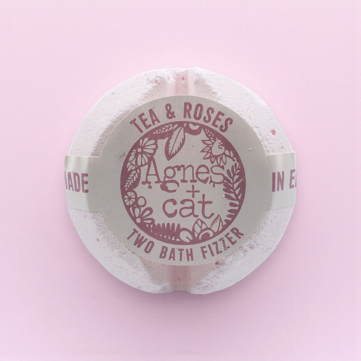 Tea & Roses Bath Fizzer | Agnes + Cat