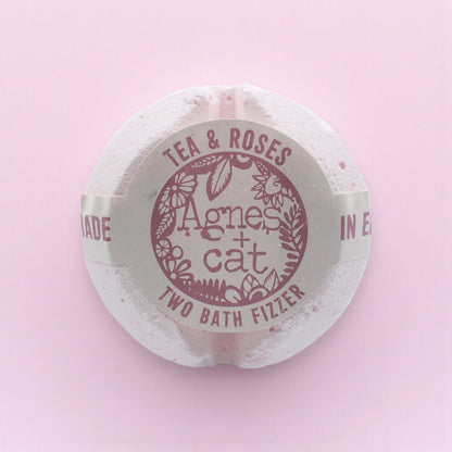 Tea & Roses Bath Fizzer | Agnes + Cat