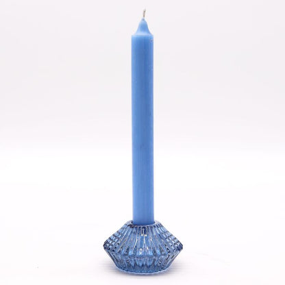 Flower Flip Dinner Candle / Tealight Holder - Royal Blue