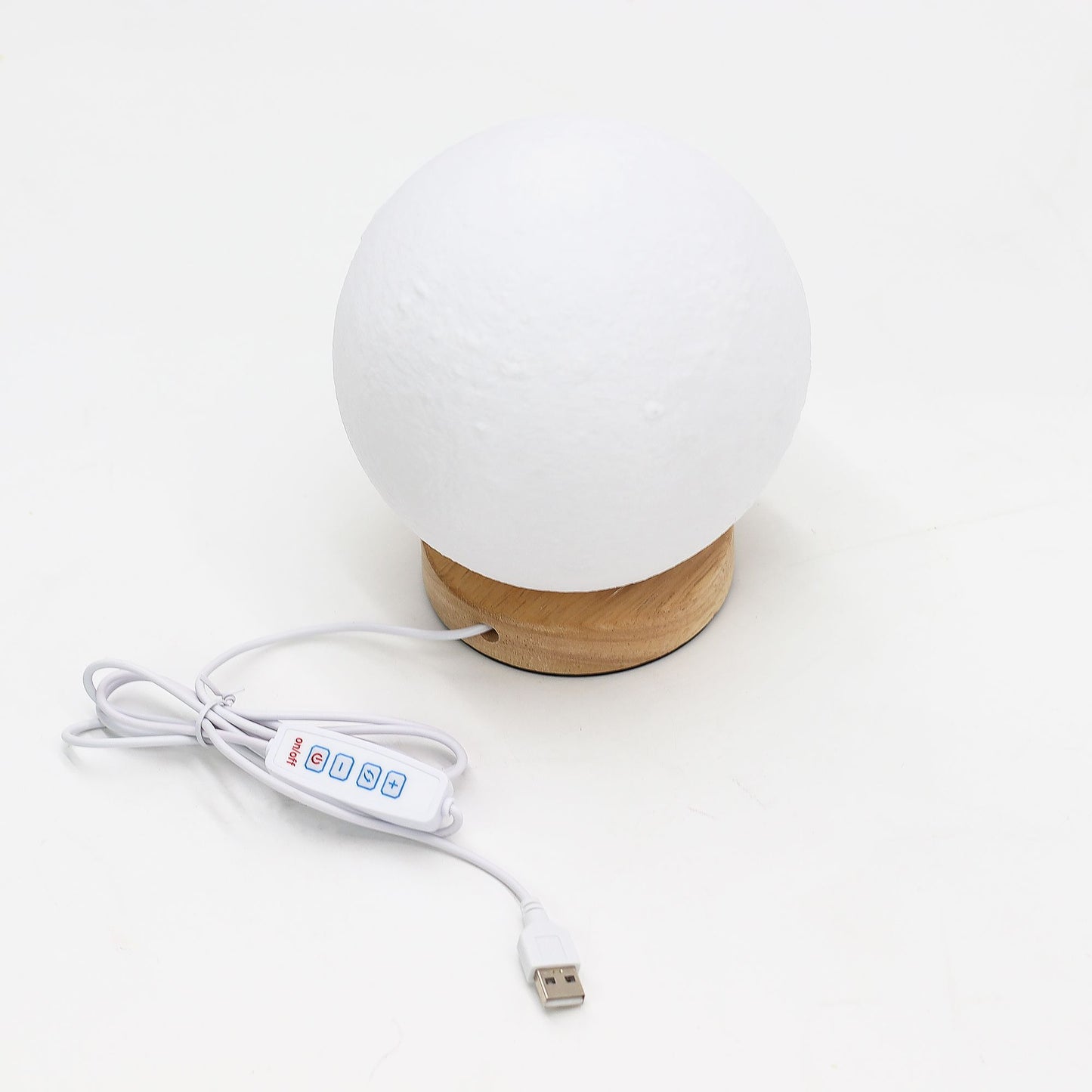 New Wave Lamp - USB - 3 settings - Moon – detail view