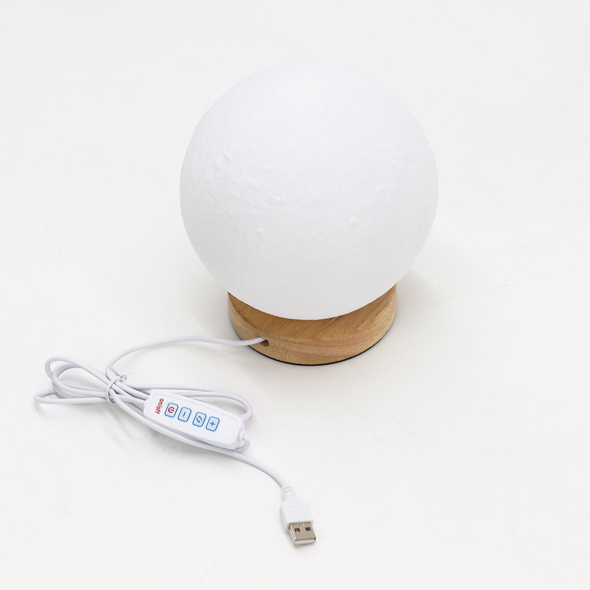 New Wave Lamp - USB - 3 settings - Moon – detail view