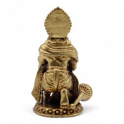 Hanuman Brass Miniature Figure, 4cm