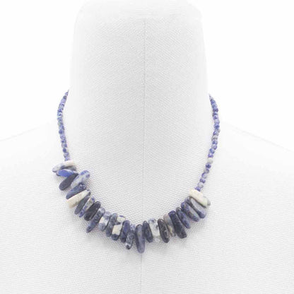 Longstone Gem Necklace - Sodalite | Auro & Co