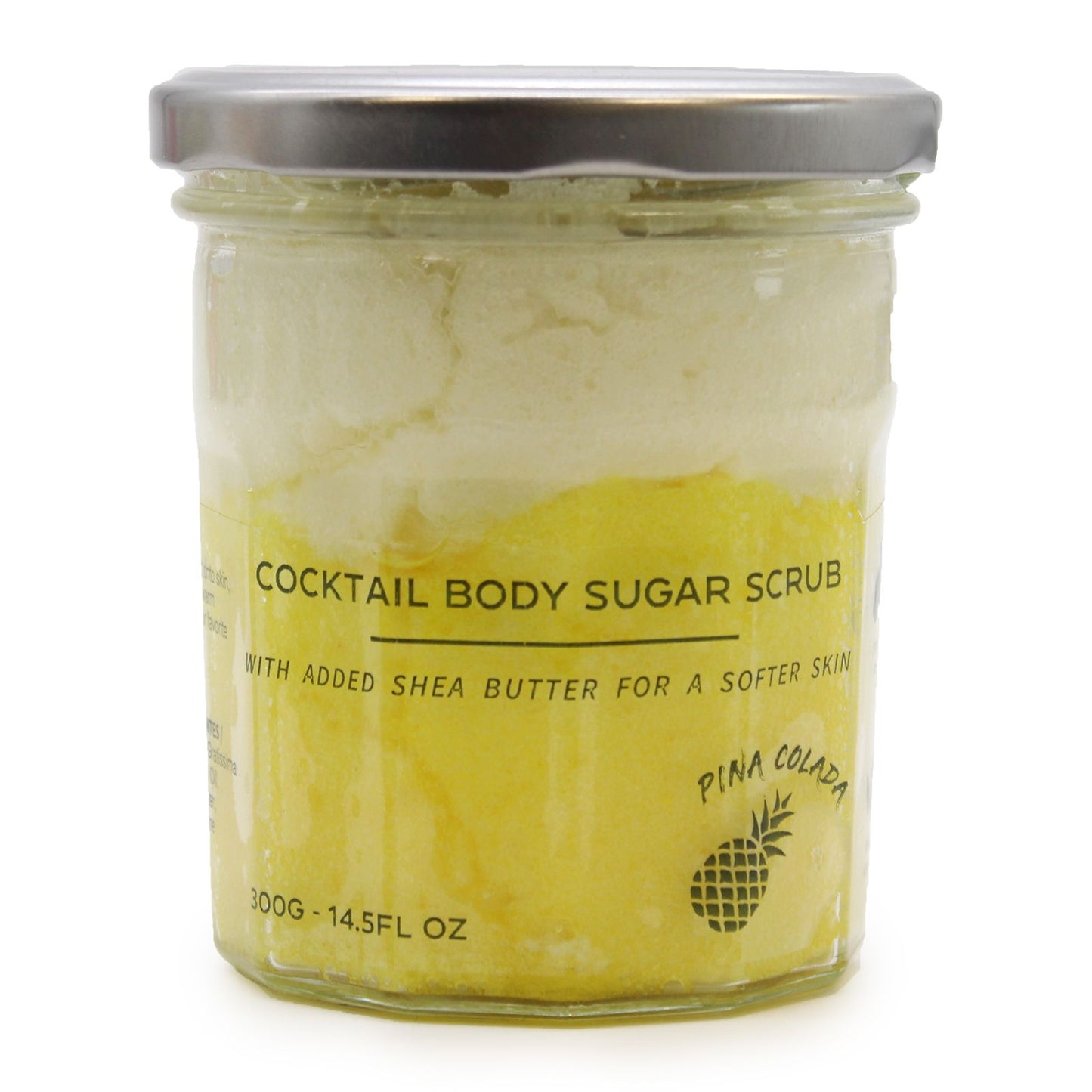 Fragranced Sugar Body Scrub - Pinacolada 300g | Auro & Co