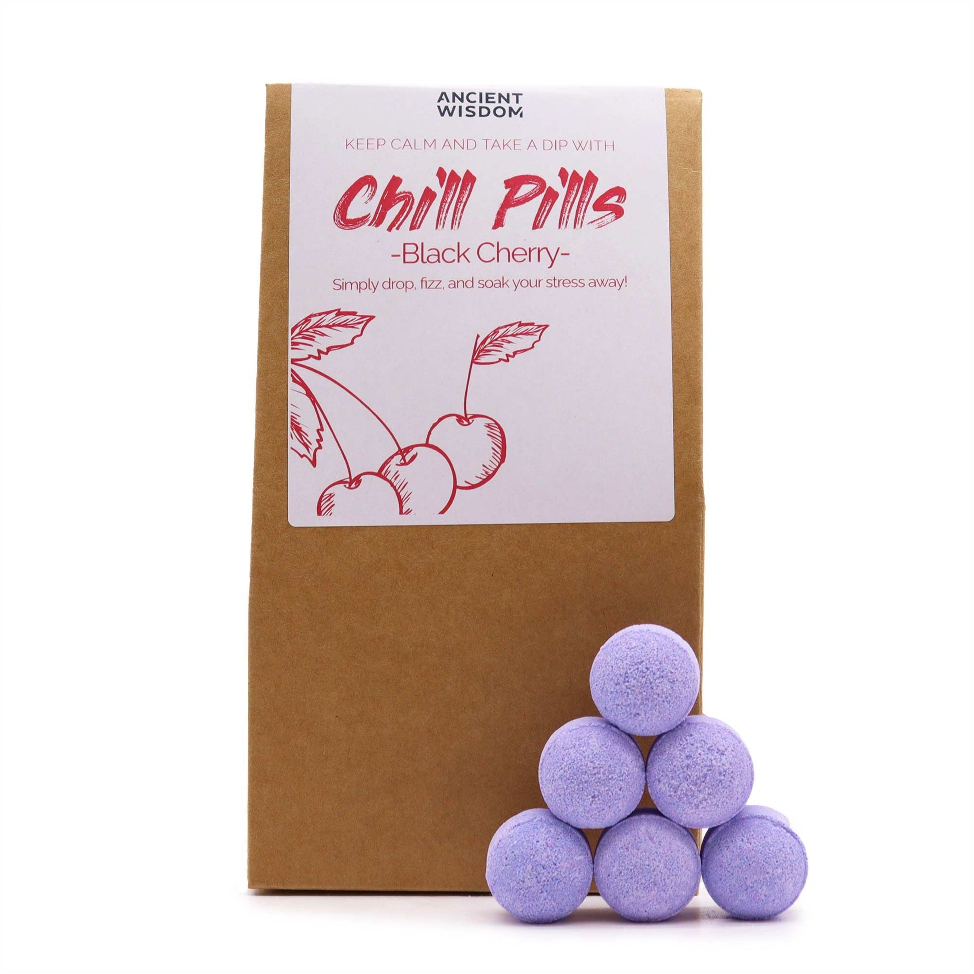 Chill Pills Gift Pack 350g - Black Cherry | Auro & Co