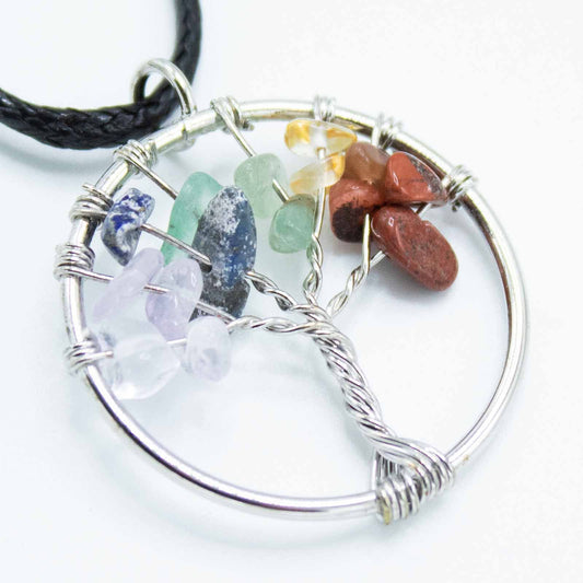 Tree of Life Pendant - Chakra – lifestyle shot