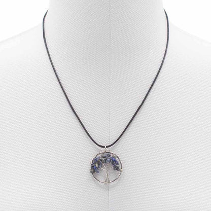 Tree of Life Pendant - Sodalite – detail view