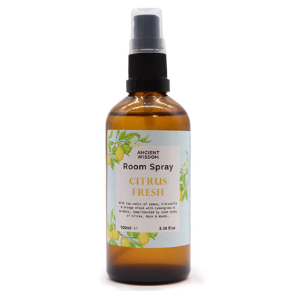 Home Fresh Room Spray - Citrus Fresh 100ml | Auro & Co