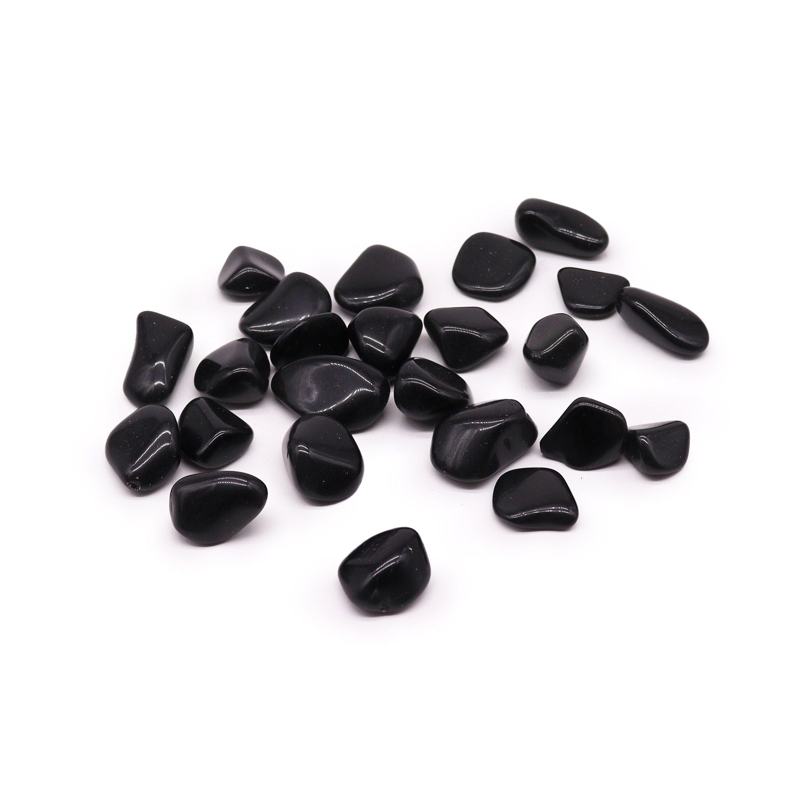 L Tumble Stones - Obsidian Black | Auro & Co