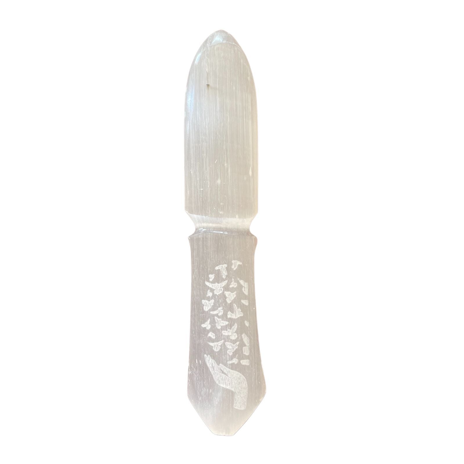 Selenite Ritual Knife - Releasing Bonds – packaging