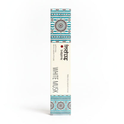 White Musk Incense Sticks, Indus Treasures, 15g