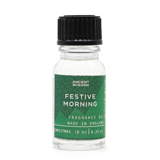 Festive Morning Fragrance Oil 10ml – lifestyle shot