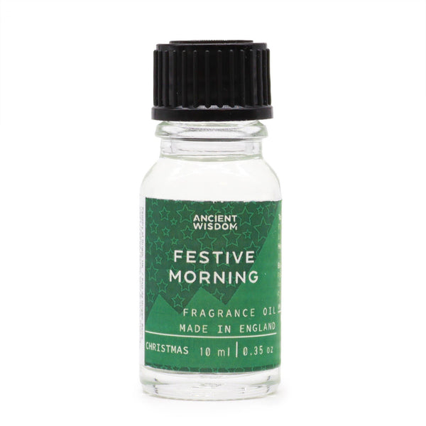 Festive Morning Fragrance Oil 10ml – lifestyle shot