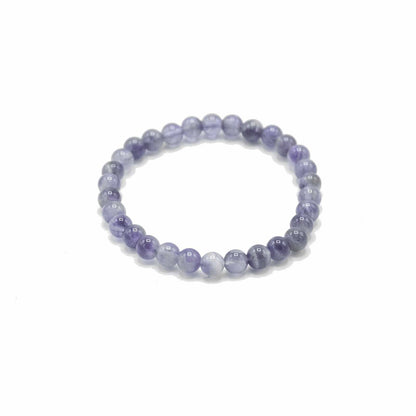 Gemstone Manifestation Bracelet - Amethyst - Calmness – detail view