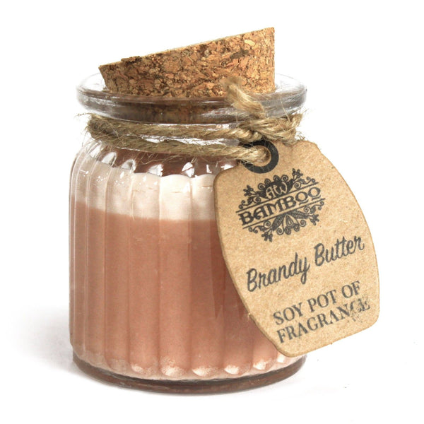 Brandy Butter Soy Pot of Fragrance Candles | Auro & Co