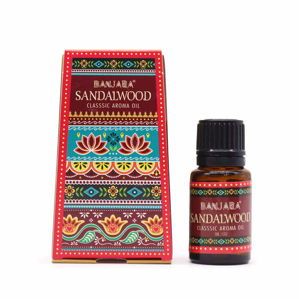 Sandalwood Banjara Indian Fragrance Oil, 10ml