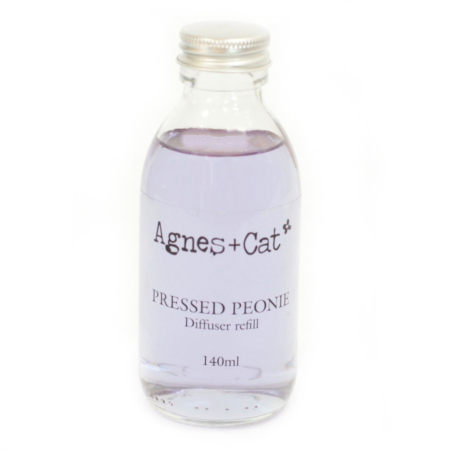 Agnes + Cat Reed Diffuser Refill - Pressed Peonies 150ml – lifestyle shot