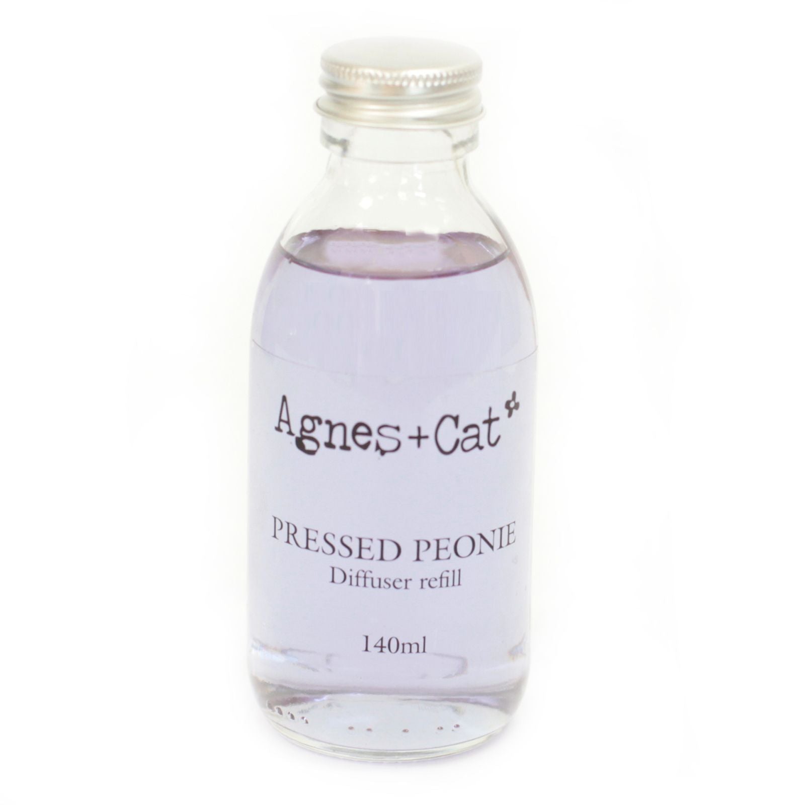 Agnes + Cat Reed Diffuser Refill - Pressed Peonies 150ml – lifestyle shot