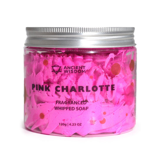 Pink Charlotte Whipped Soap 120g