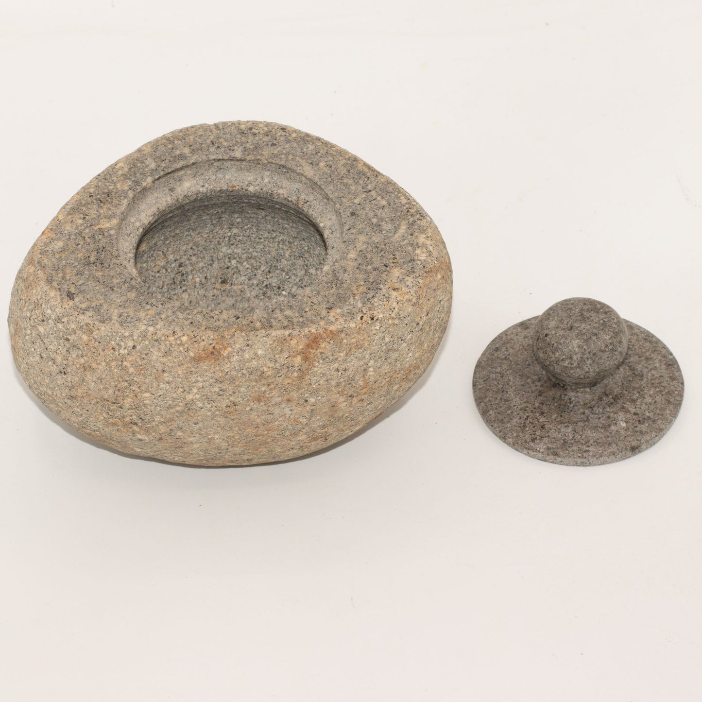 Natural Riverstone Grounding Pot - Large (aprox 15x12cm) – product image 5