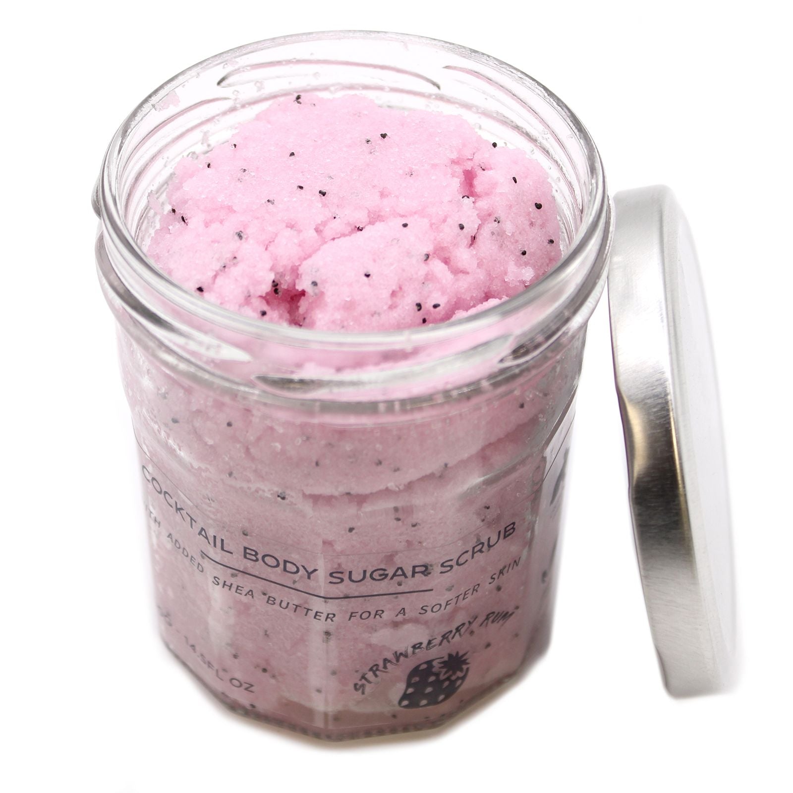Fragranced Sugar Body Scrub - Strawberry Rum 300g – product image 8