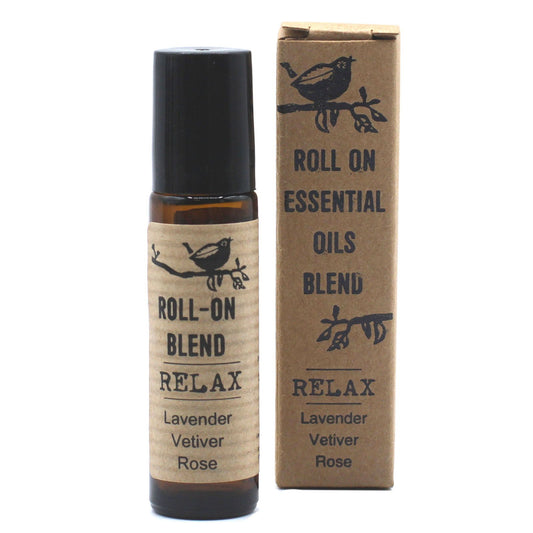 Relax Roll-On Essential Oil Blend - Agnes + Cat