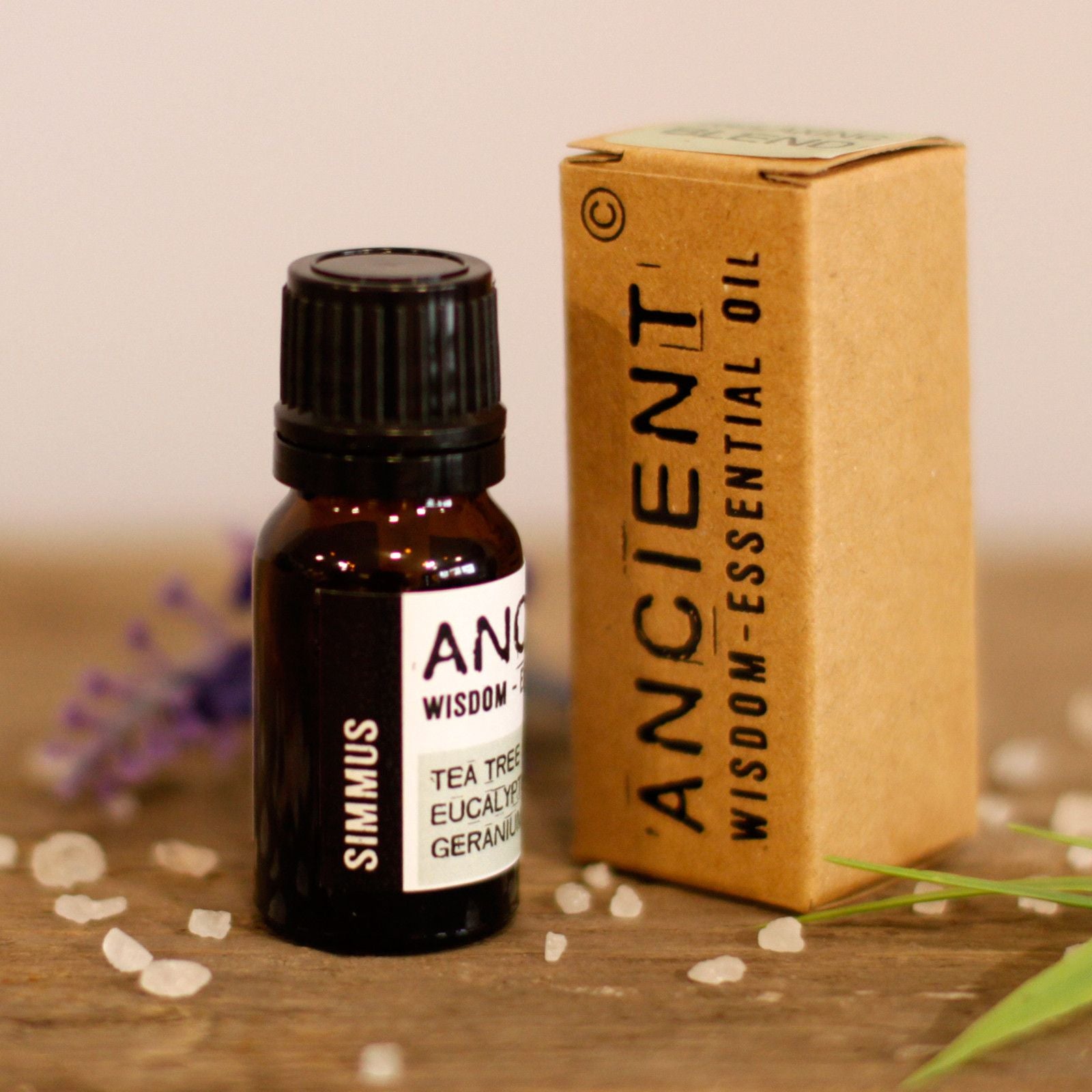 Simmus Essential Oil Blend - Boxed - 10ml – detail view