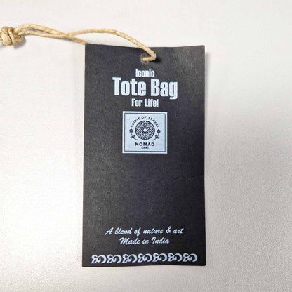 Iconic Classic Tote Bag - Mi Vida Loca - Black Natural 10oz