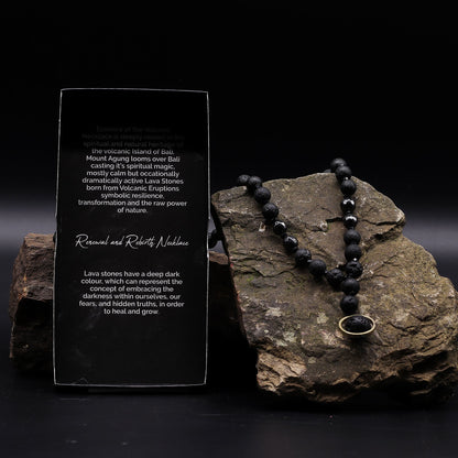Essence of the Volcano Necklace - Renewal & Rebirth – lifestyle shot