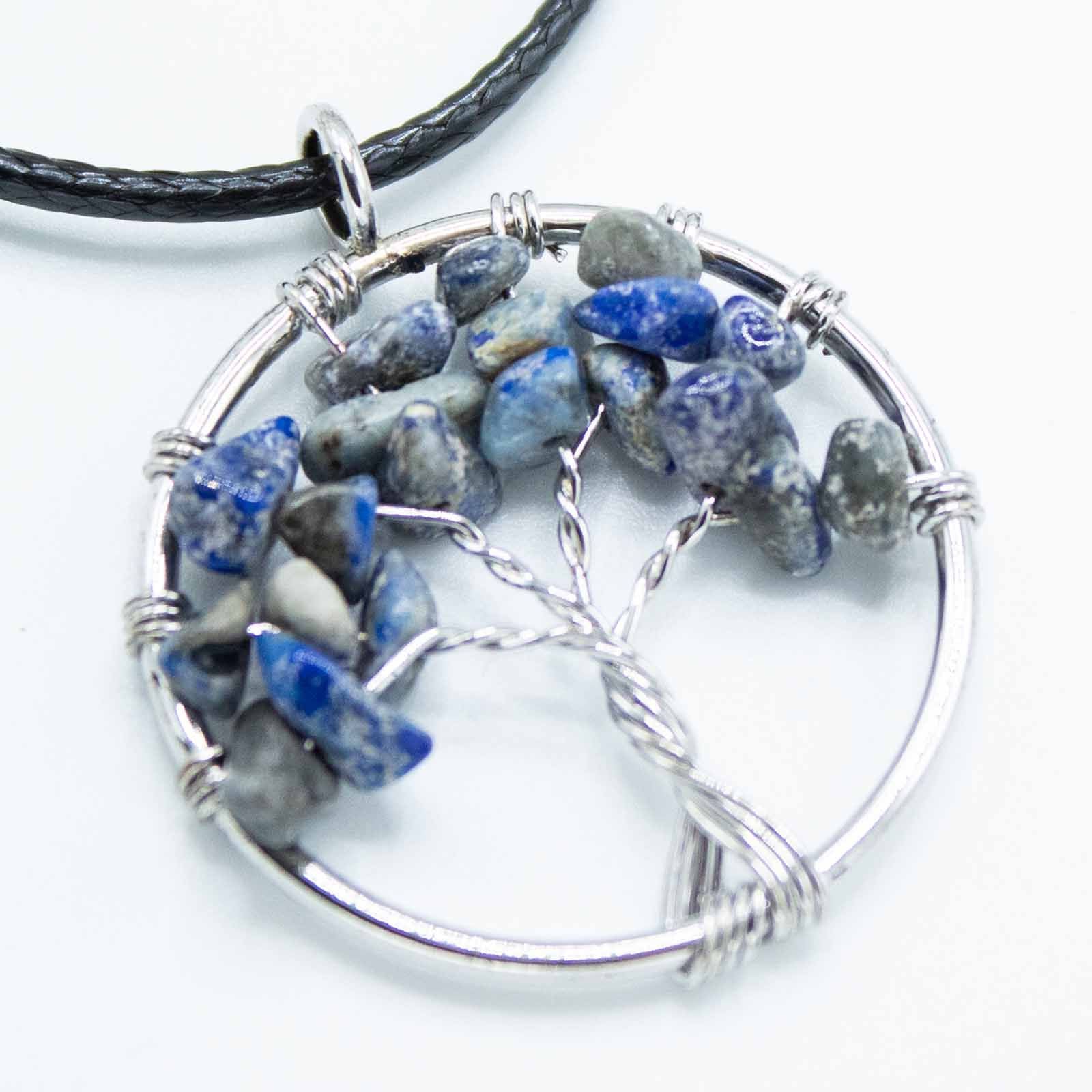 Tree of Life Pendant - Sodalite – lifestyle shot