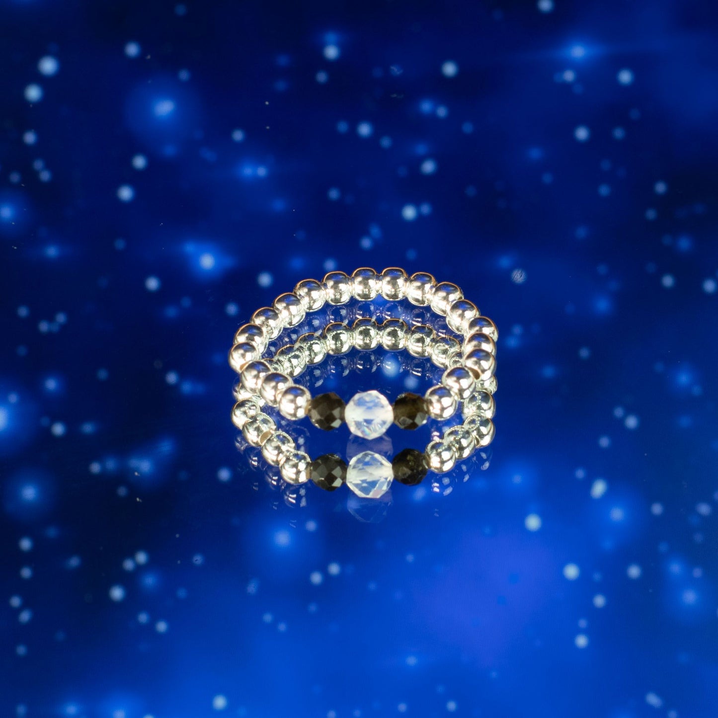 Nymph Spirit Gemstone Ring Set - Northern Lights – product image 9