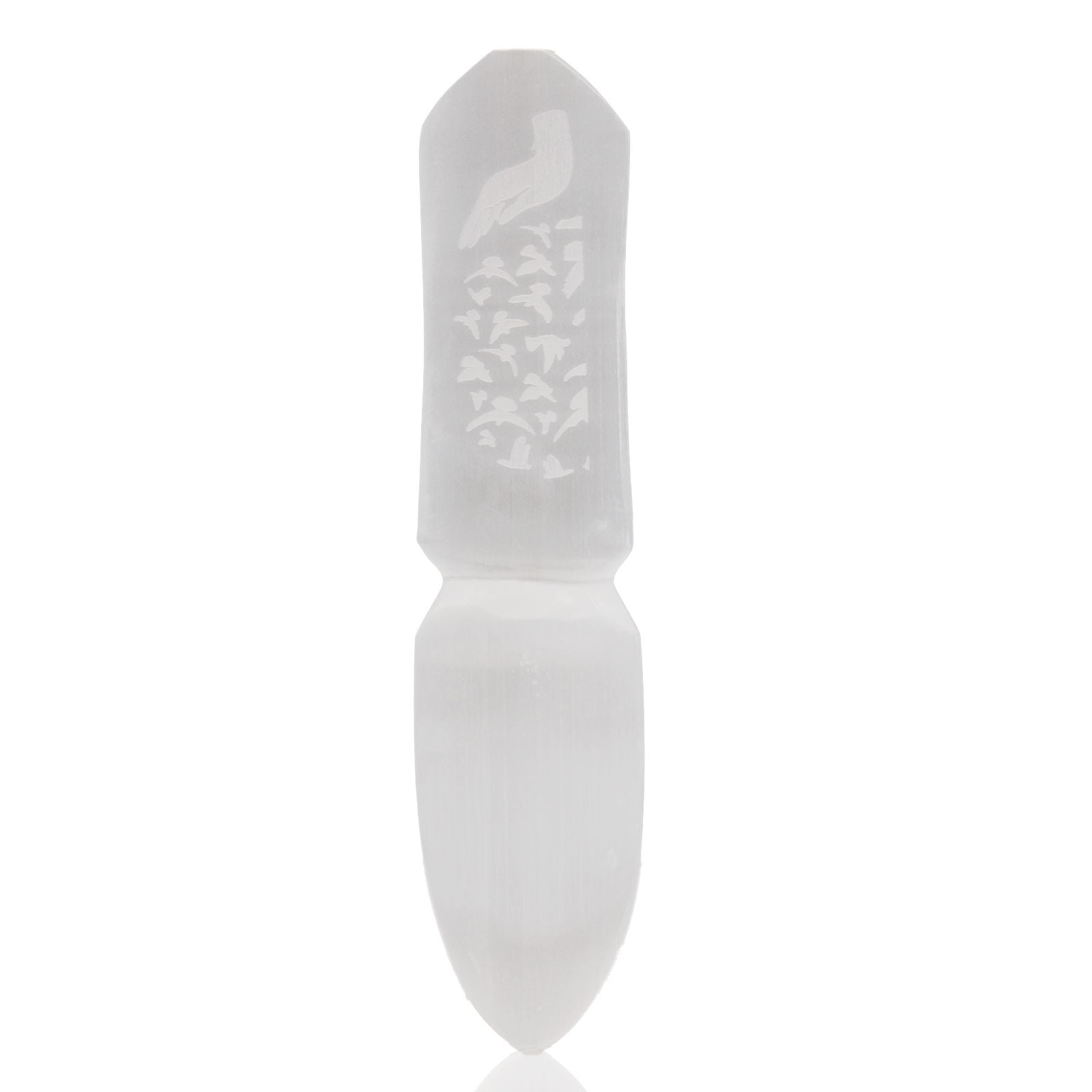 Selenite Ritual Knife - Releasing Bonds – lifestyle shot
