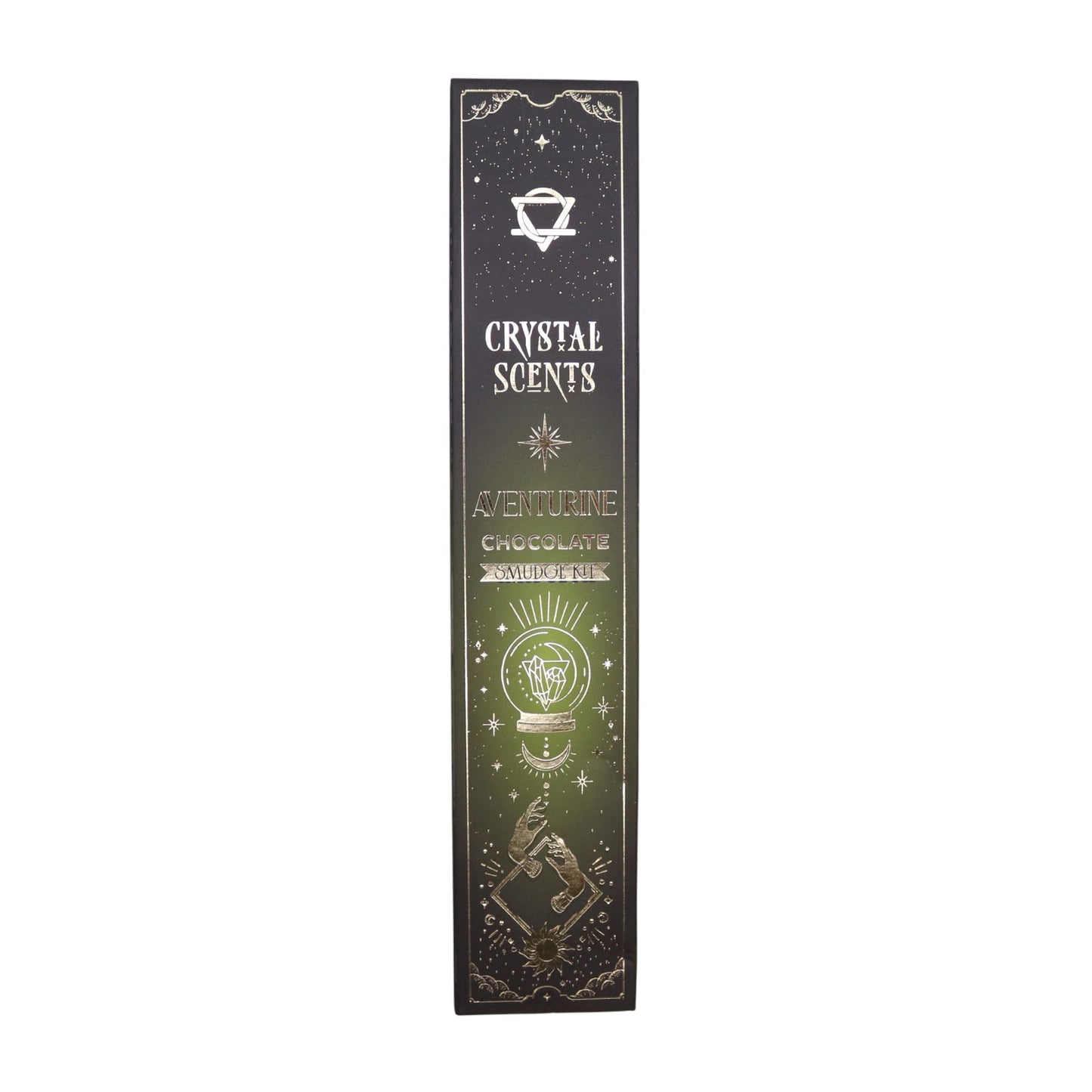 Aventurine Crystal Scents Smudge Incense - Chocolate – detail view